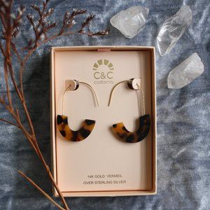 C&C California Tortoise Shell Earrings